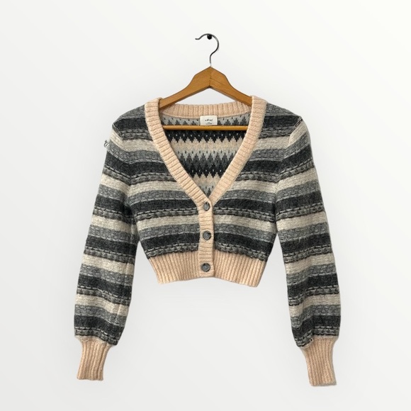 Aritzia Wilfred Cadence Cardigan XXS Grey - Picture 8 of 12